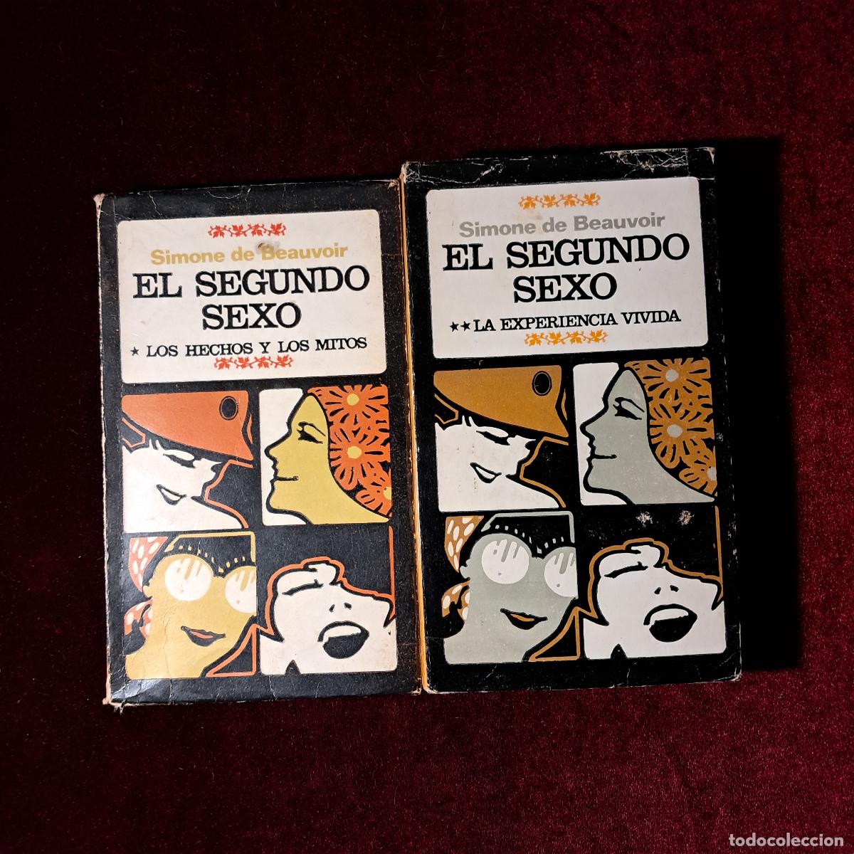 Libros de segunda mano: EL SEGUNDO SEXO. 2 TOMOS. Simone de Beauvoir. Ediciones Siglo Veinte 1985