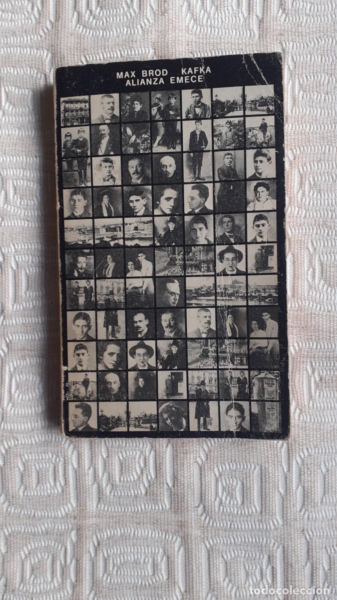 Libros de segunda mano: MAX BROD.- Kafka (Alianza Emec&eacute;)