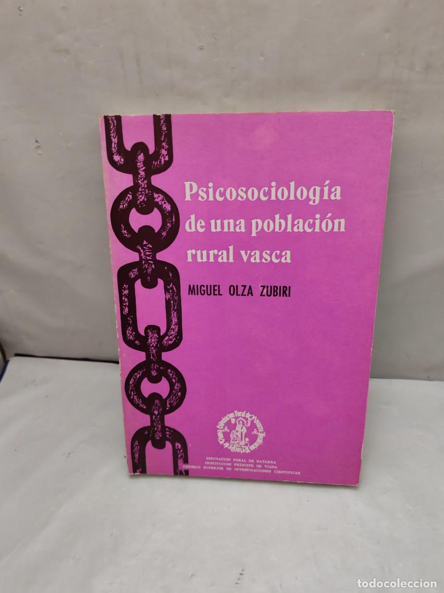 Second hand books: Psicosociolog&iacute;a de una poblaci&oacute;n rural vasca (Primera edici&oacute;n)
