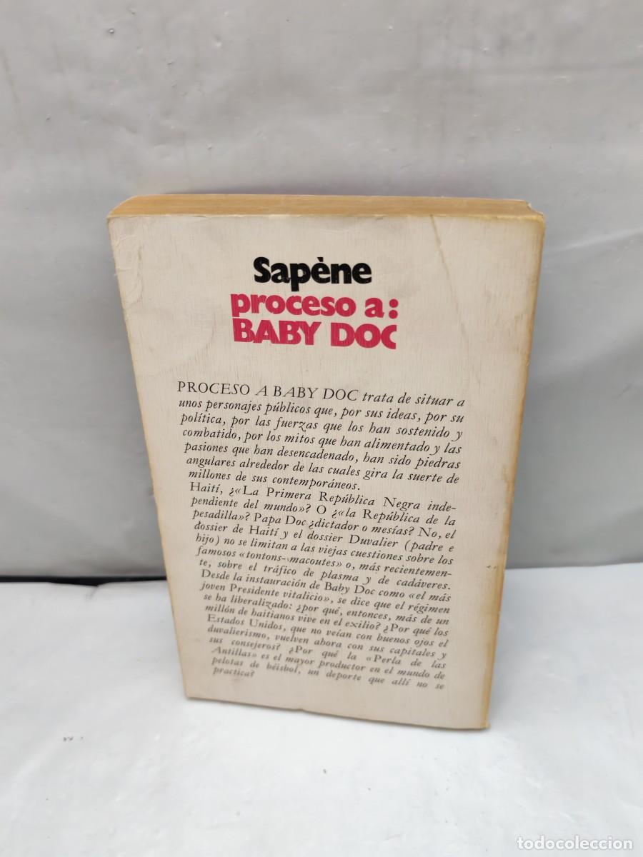 Libros de segunda mano: Proceso A: Baby Doc. Duvalier Padre e Hijo (Primera edici&oacute;n) - Foto 2