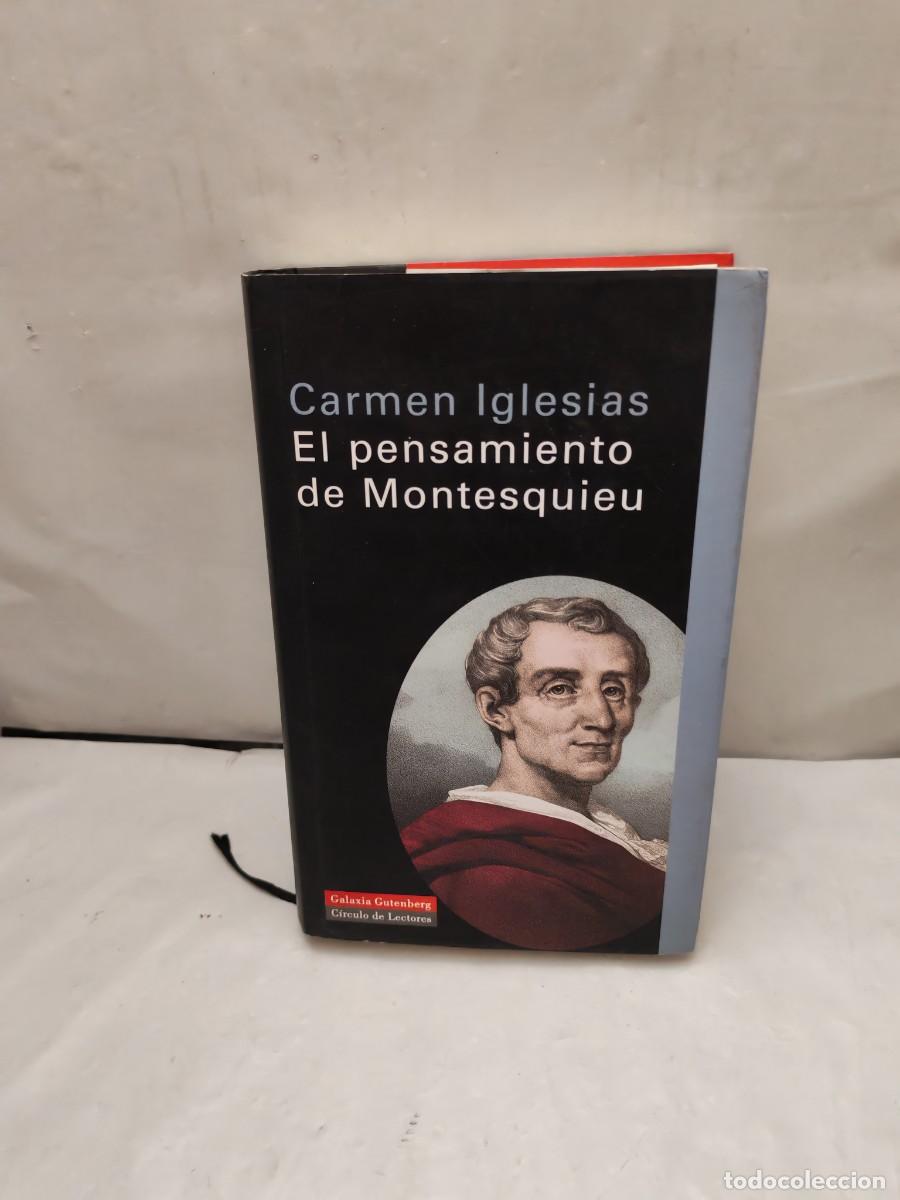 Libros de segunda mano: El pensamiento de Montesquieu (Dedicatoria y firma aut&oacute;grafa de autora, Primera edici&oacute;n, tapa dura)