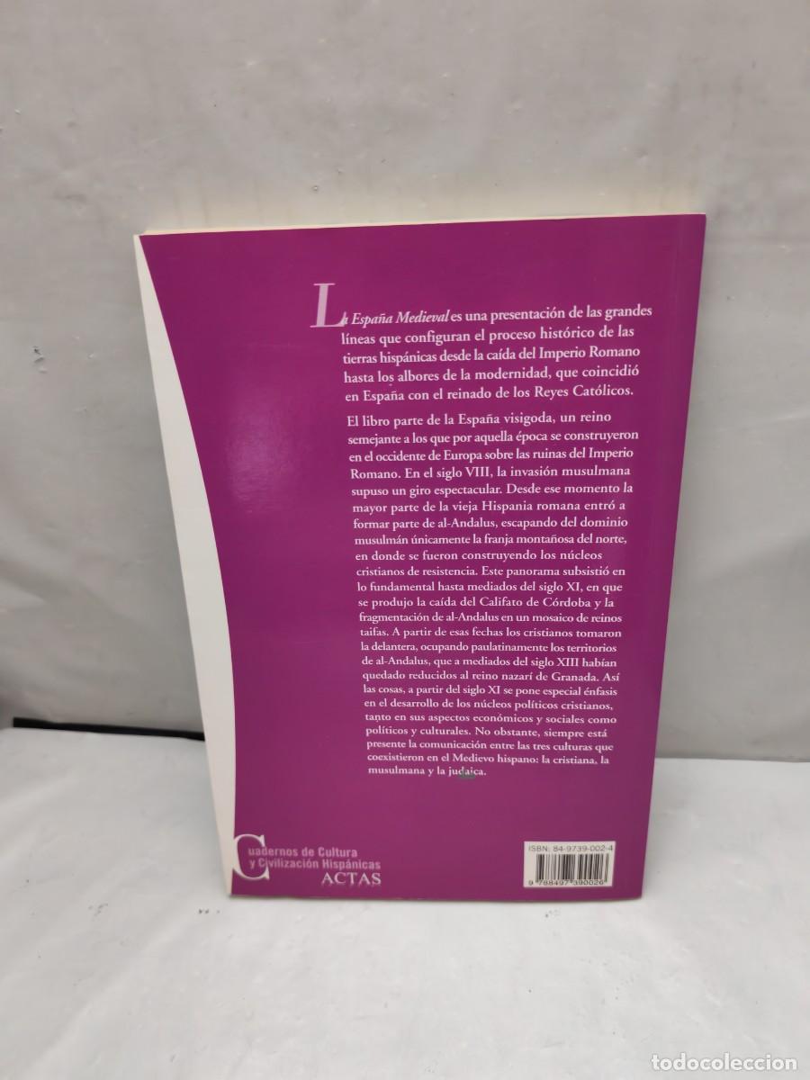 Libros de segunda mano: Julio Valde&oacute;n Baruque: La Espa&ntilde;a medieval (Primera edici&oacute;n) - Foto 2