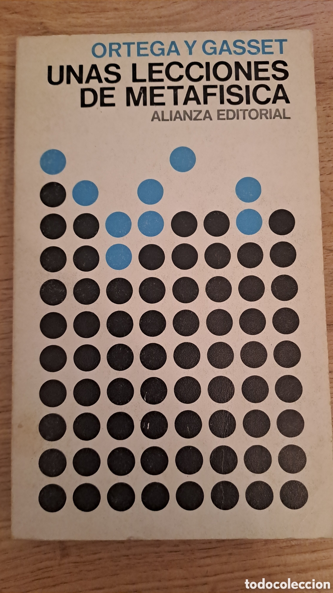 Libros de segunda mano: Unas lecciones de metafisica - Ortega y Gasset - Alianza