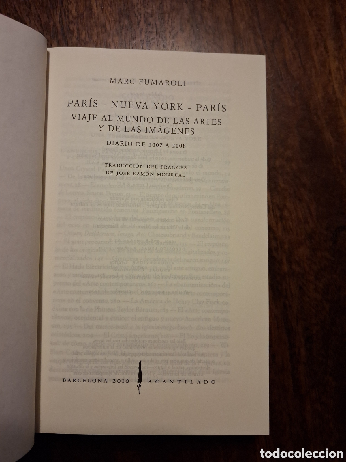 Libros de segunda mano: Par&iacute;s-Nueva York-Par&iacute;s, Marc Fumaroli - Foto 4