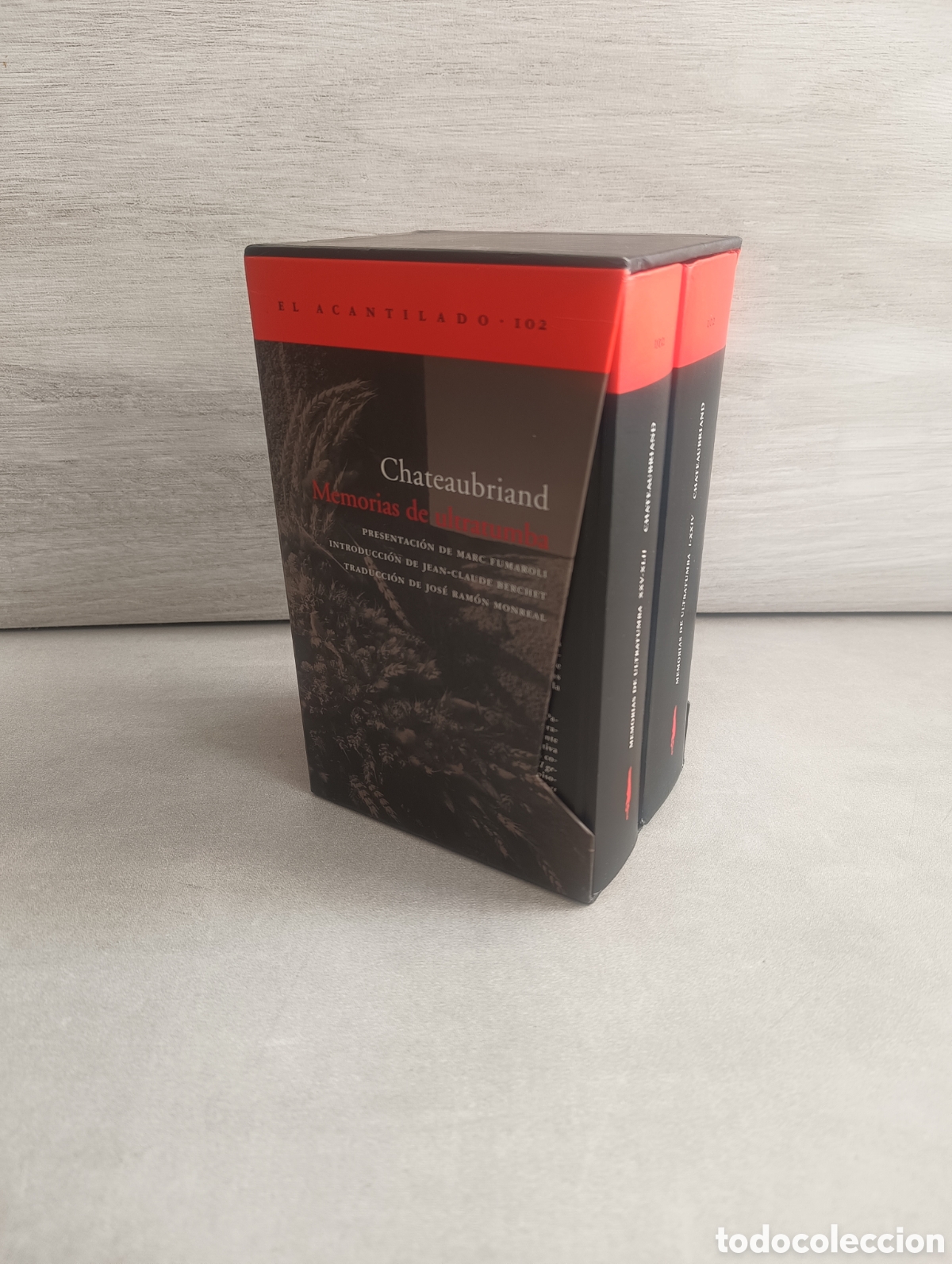 Livres d'occasion: MEMORIAS DE ULTRATUMBA. Fran&ccedil;ois-Ren&eacute; de Chateaubriand. Acantilado.