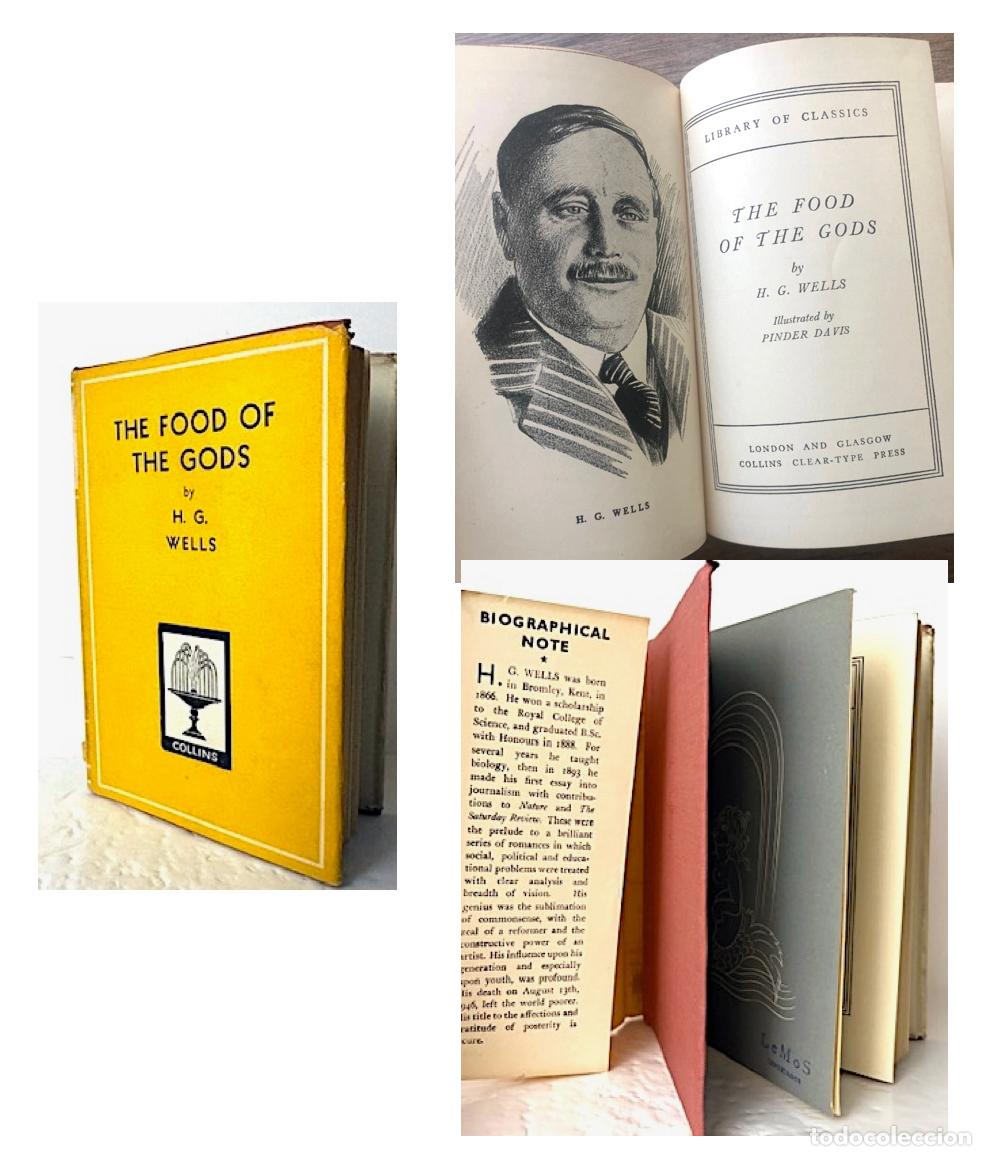 Libros de segunda mano: H G Wells : The Food of The Gods. (Collins, London
