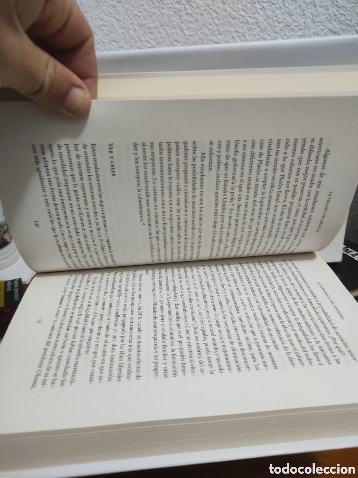 Libros de segunda mano: La tiran&iacute;a del m&eacute;rito - Sandel, Michael J. - Foto 3