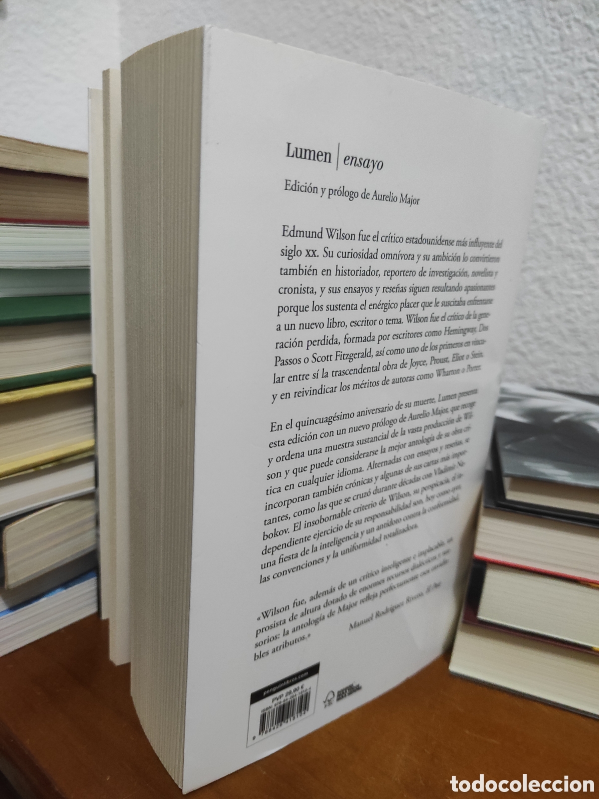 Libros de segunda mano: Obra selecta - Wilson, Edmund - Foto 2