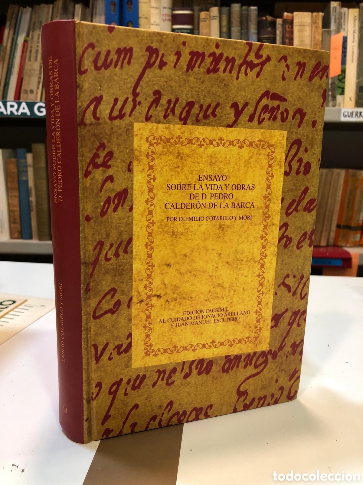 Livros em segunda m&atilde;o: Ensayo sobre la vida y obras de D. Pedro Calder&oacute;n de la Barca - Emilio Cotarelo y Mori (Facs&iacute;mil)