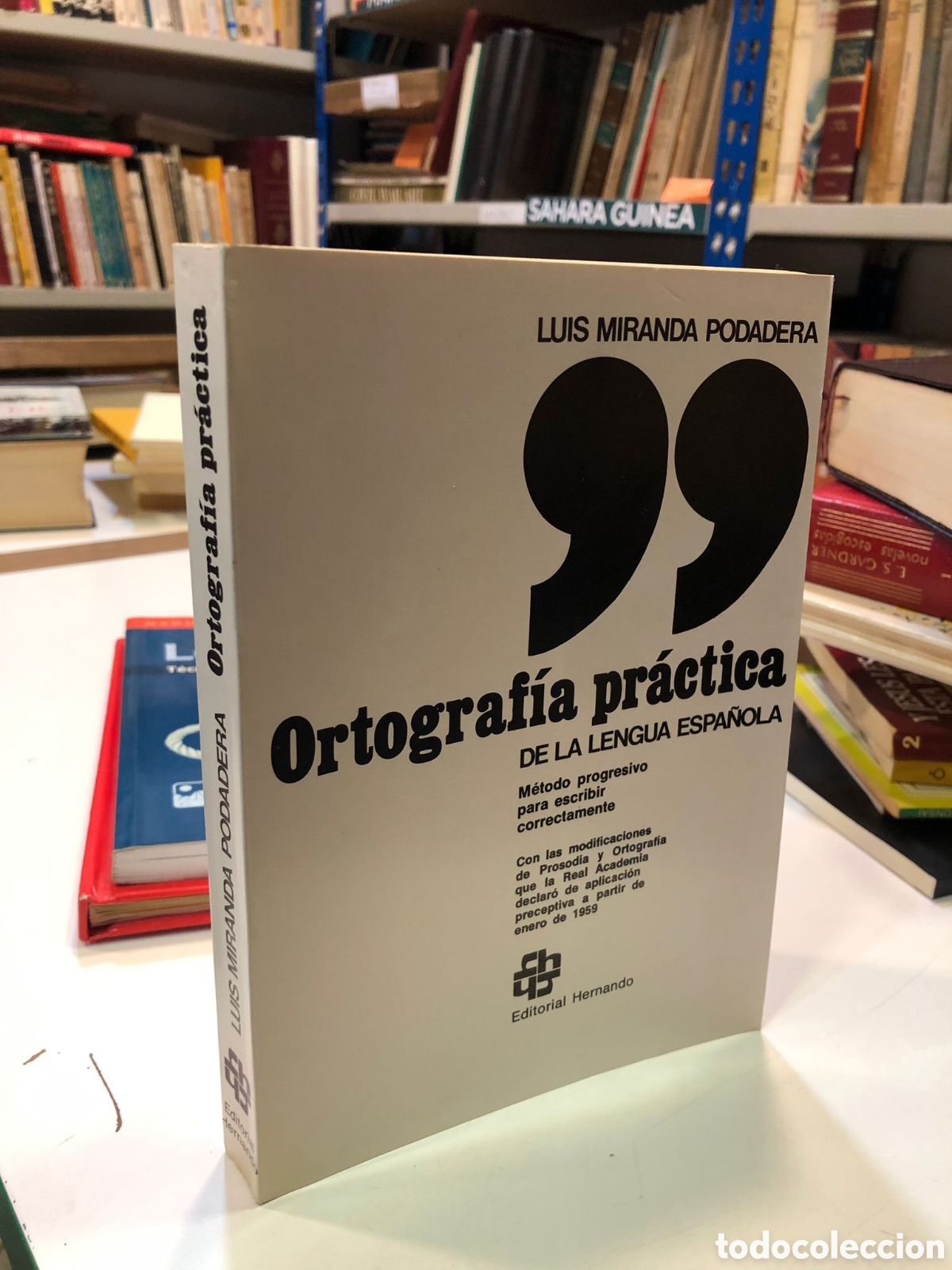 Livros em segunda m&atilde;o: Ortograf&iacute;a pr&aacute;ctica de la lengua espa&ntilde;ola. M&eacute;todo progresivo para escribir... - L. Miranda Podadera