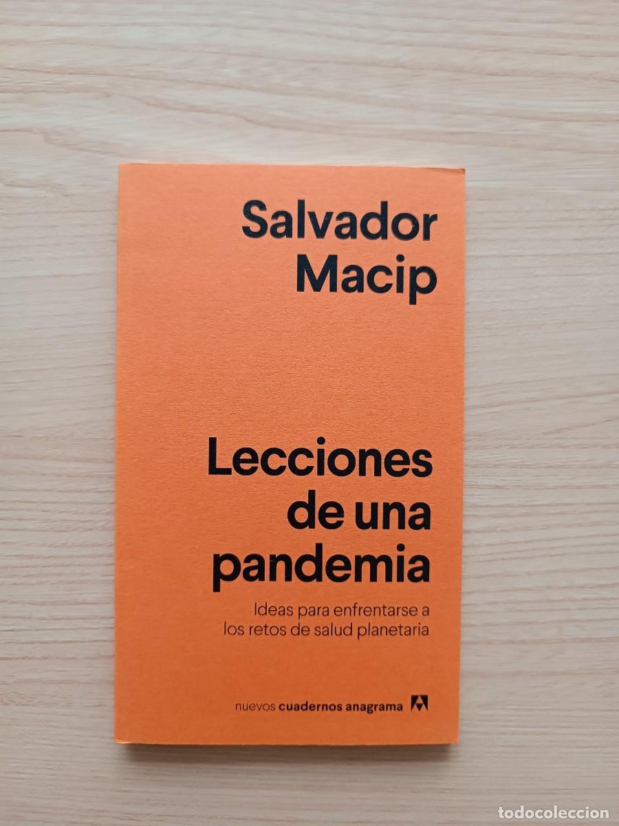 Libros de segunda mano: Lecciones de una pandemia - Salvador Macip. Anagrama