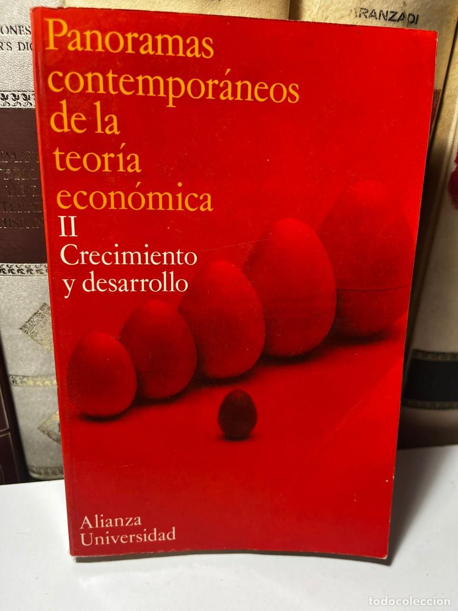 Libros de segunda mano: PANORAMAS CONTEMPOR&Aacute;NEOS DE LA TEOR&Iacute;A ECON&Oacute;MICA, ll Crecimiento y Desarrollo. 1970.