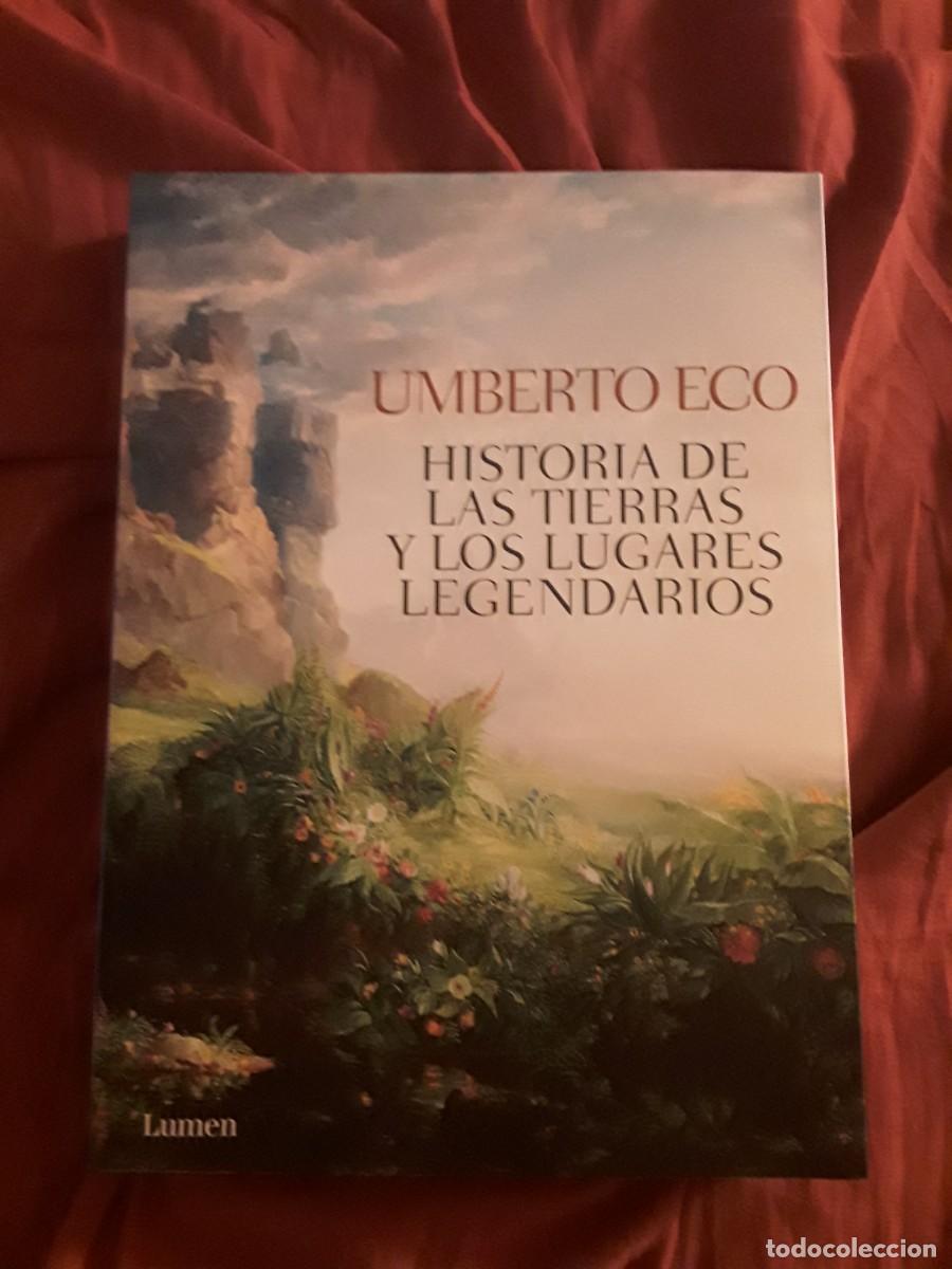 Libros de segunda mano: Historia de las tierras y los lugares legendarios, de Umberto Eco. Hojas sueltas.