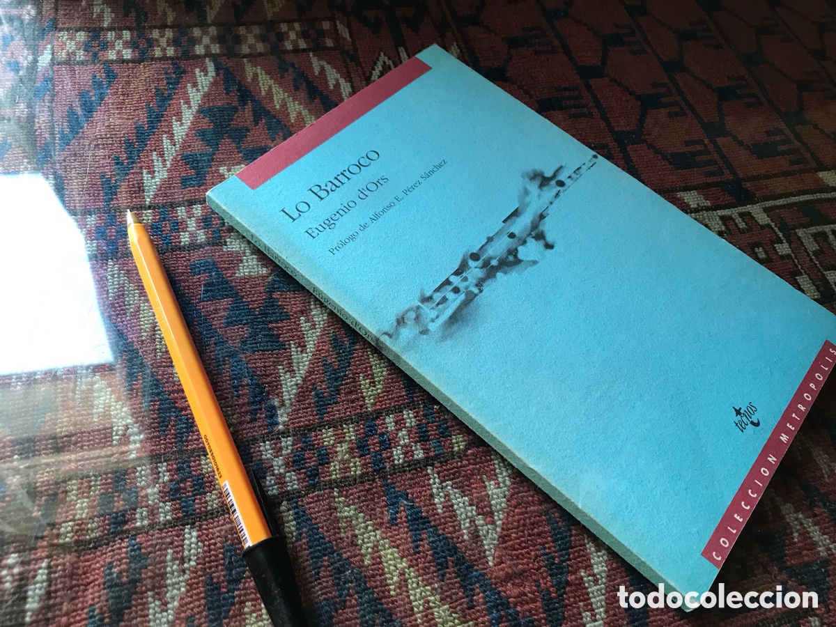 Libros de segunda mano: Lo barroco. Eugenio D&rsquo;Ors. Signos. Colecci&oacute;n metr&oacute;polis.