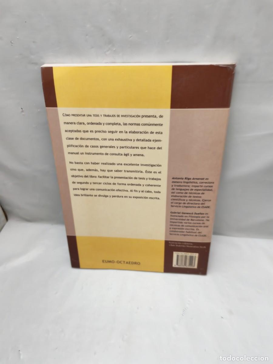 Libros de segunda mano: C&oacute;mo presentar una tesis y trabajos de investigaci&oacute;n - Foto 2