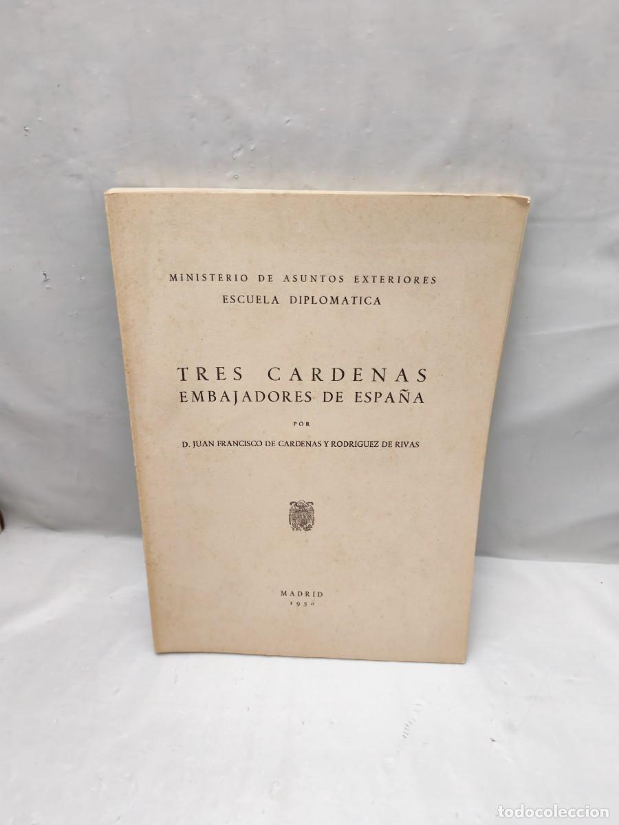 Libros de segunda mano: Tres C&aacute;rdenas, embajadores de Espa&ntilde;a - Foto 1