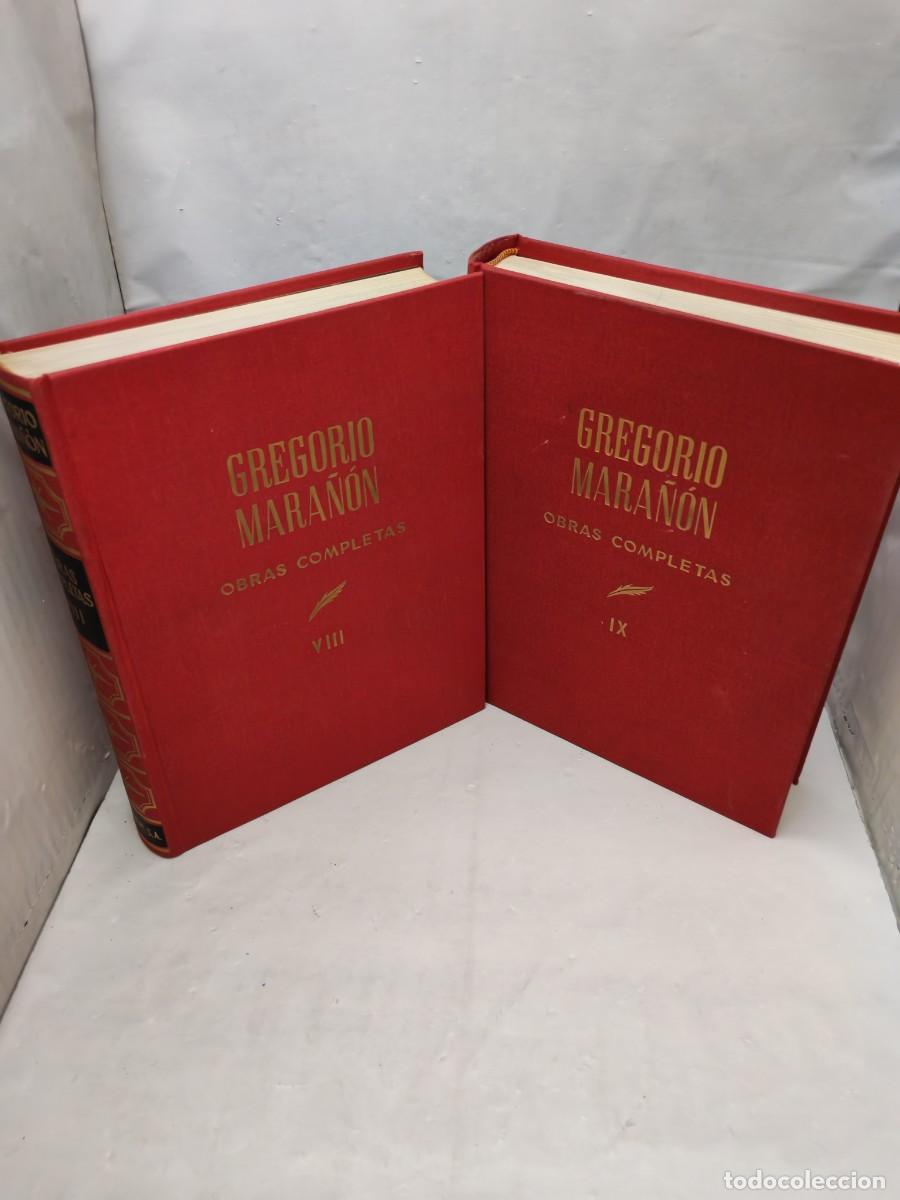 Livres d'occasion: Gregorio Mara&ntilde;&oacute;n. OBRAS COMPLETAS. Tomos VIII y IX (DOS TOMOS): ENSAYOS I y II (DOS TOMOS tapa dura)