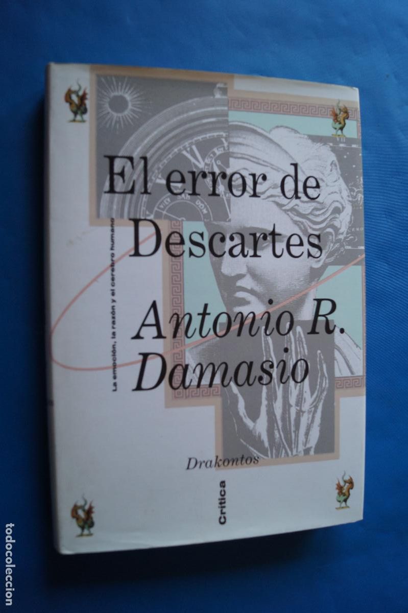 Libros de segunda mano: EL ERROR DE DESCARTES. ANTONIO R. DAMASIO. - Foto 1