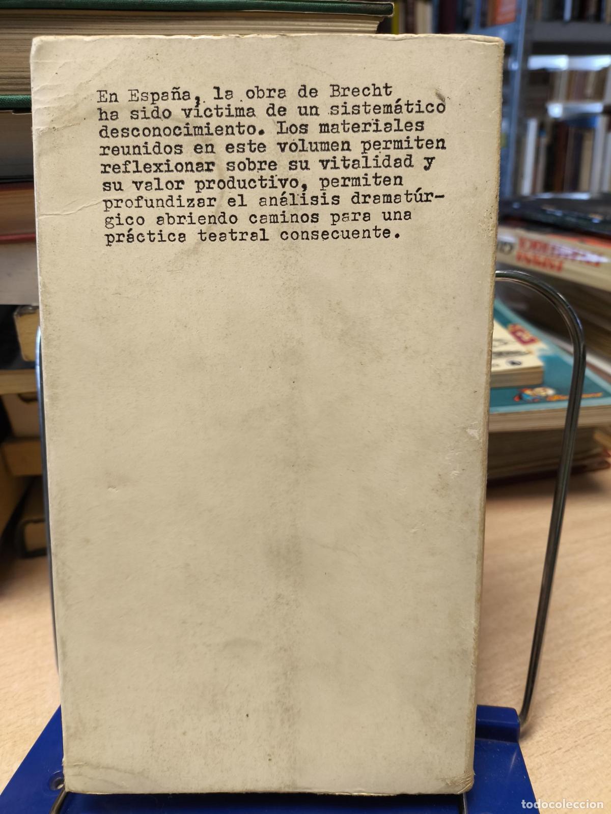 Libros de segunda mano: Brecht y el realismo dial&eacute;ctico - Varios - Foto 2