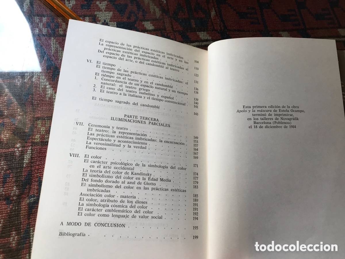 Libros de segunda mano: Apolo y la m&aacute;scara. Estela Ocamp. Icaria - Foto 8