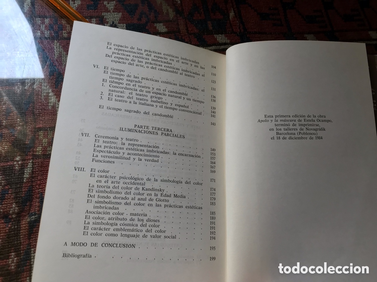 Libros de segunda mano: Apolo y la m&aacute;scara. Estela Ocamp. Icaria - Foto 9