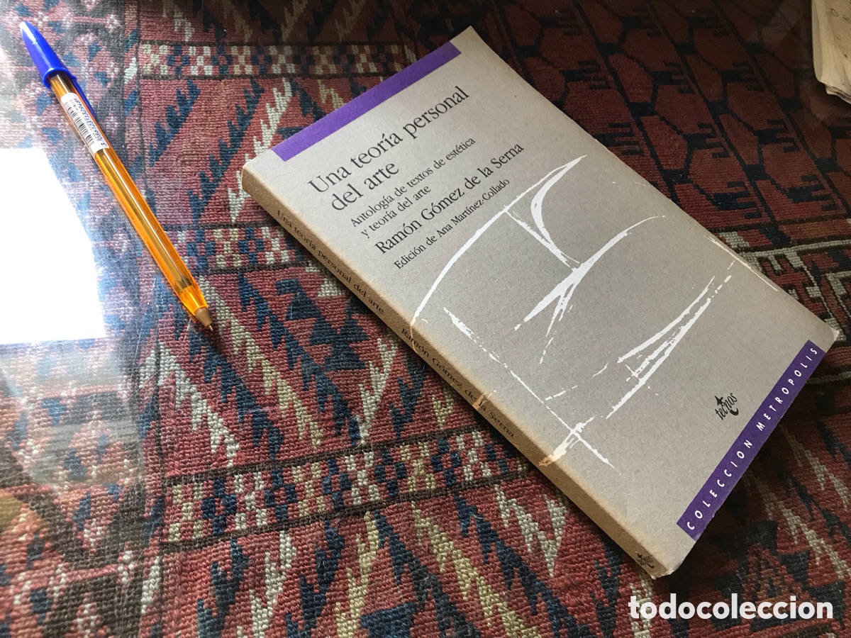 Libros de segunda mano: Una teor&iacute;a personal del arte. Ram&oacute;n G&oacute;mez de la Serna. Tecnos. Colecci&oacute;n metr&oacute;polis