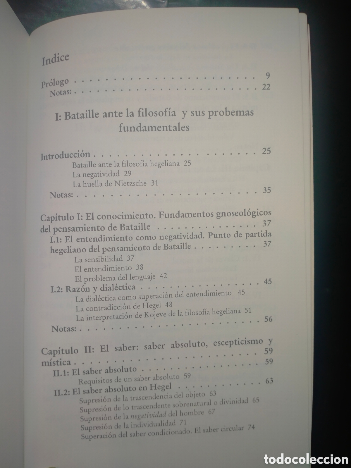 Libros de segunda mano: C GOLDARACENA. BATAILLE Y LA FILOSOF&Iacute;A .ERIS - Foto 2