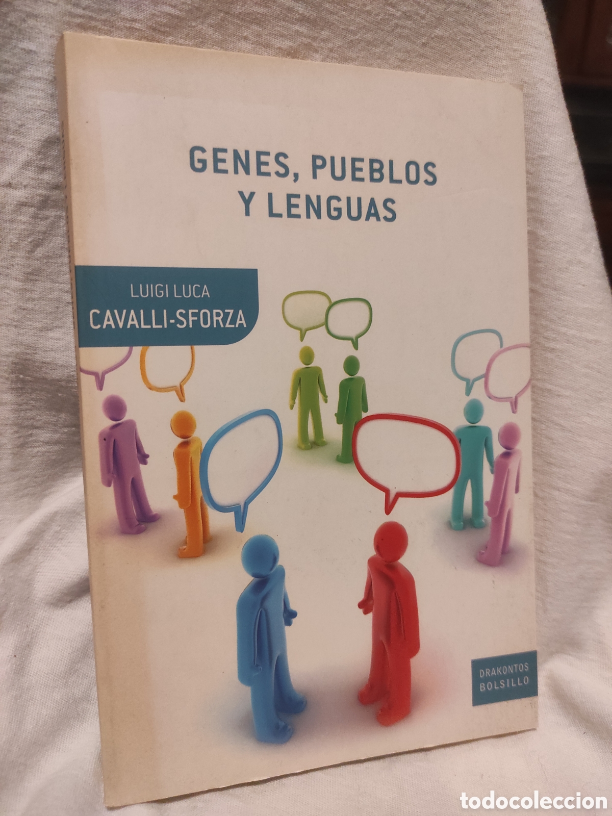 Libros de segunda mano: Genes, pueblos y lenguas - Luigi Luca Cavalli-Sforza (PEDIDO MINIMO 10&euro;)