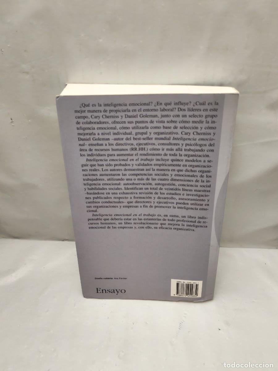 Libros de segunda mano: Inteligencia emocional en el trabajo - Foto 2
