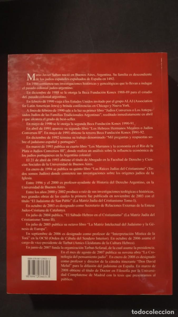 Libros de segunda mano: RAMBAM. EL GENIO DE MAIM&Oacute;NIDES - MARIO JAVIER SABAN - Foto 2