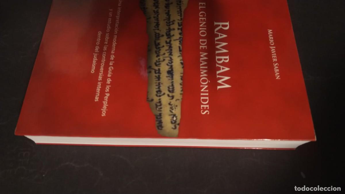Libros de segunda mano: RAMBAM. EL GENIO DE MAIM&Oacute;NIDES - MARIO JAVIER SABAN - Foto 4