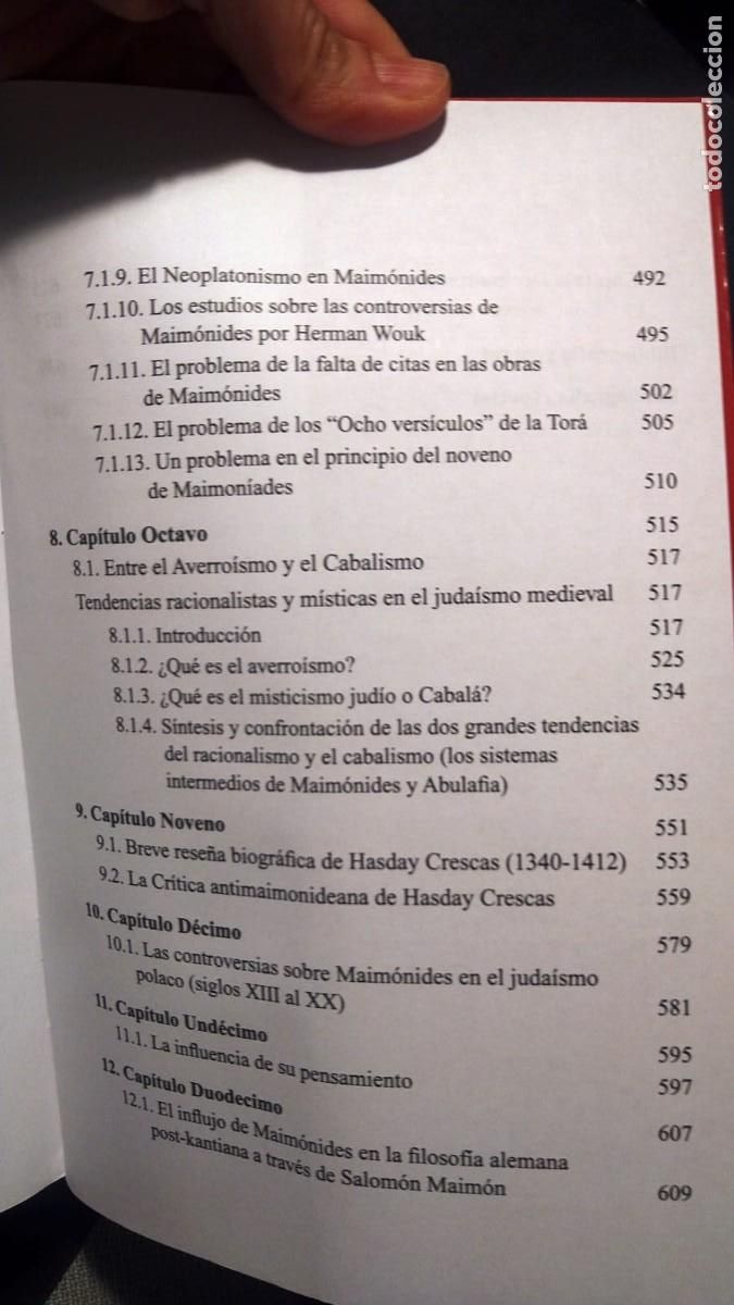 Libros de segunda mano: RAMBAM. EL GENIO DE MAIM&Oacute;NIDES - MARIO JAVIER SABAN - Foto 13
