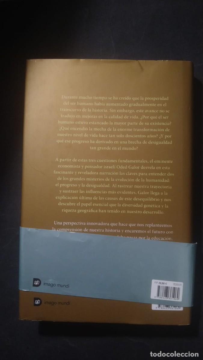 Libros de segunda mano: EL VIAJE DE LA HUMANIDAD - ODED GALOR - Foto 2