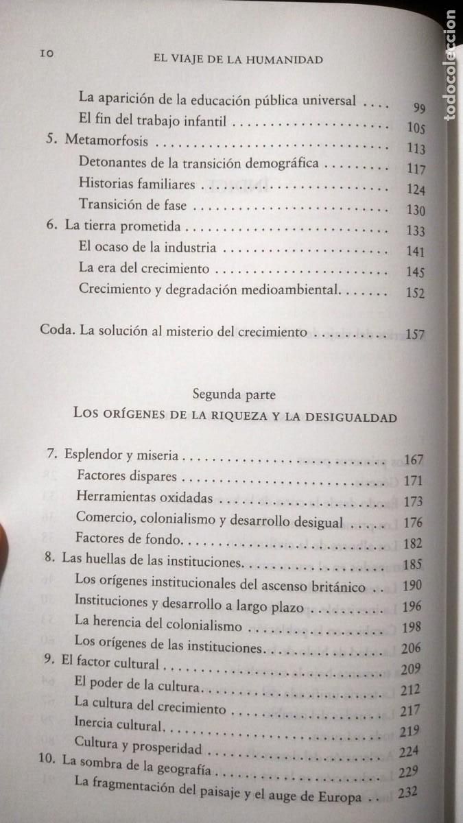 Libros de segunda mano: EL VIAJE DE LA HUMANIDAD - ODED GALOR - Foto 5