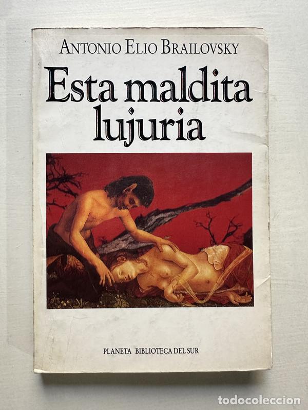Libros de segunda mano: Esta maldita lujuria - Brailovsky Antonio Elio
