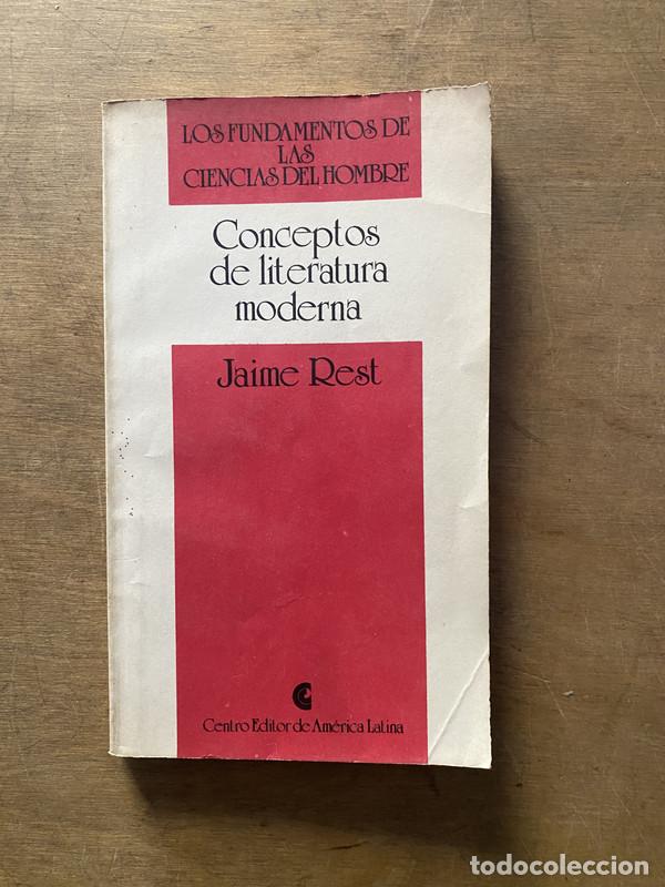 Second hand books: Conceptos de literatura moderna - Rest Jaime