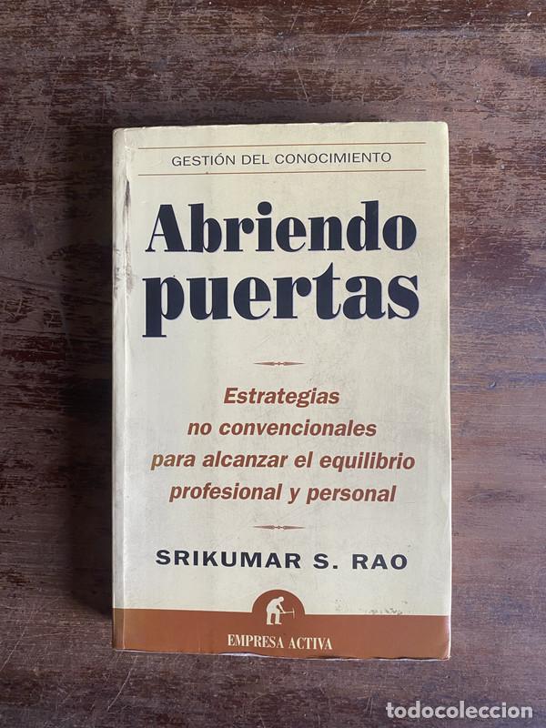 Second hand books: Abriendo puertas - Rao Srikumar S.