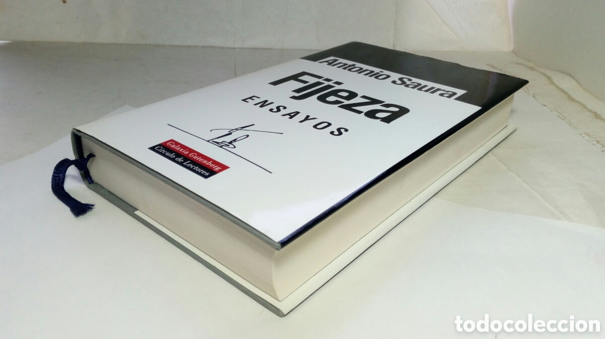 Libros de segunda mano: Fijeza. Antonio Saura. Ensayos. - Foto 8