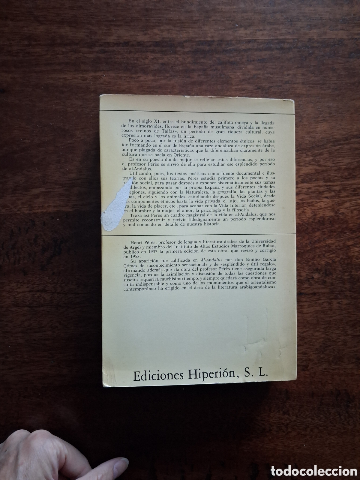 Libros de segunda mano: Esplendor de Al-Andalus, Henri P&eacute;r&egrave;s - Foto 3