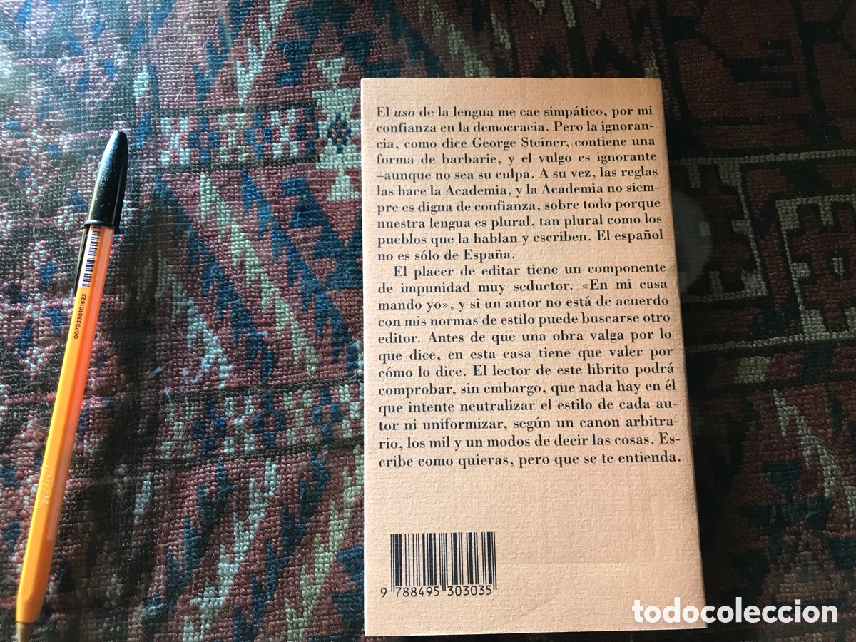 Libros de segunda mano: Normas de estilo Mario Muchnik - Foto 3
