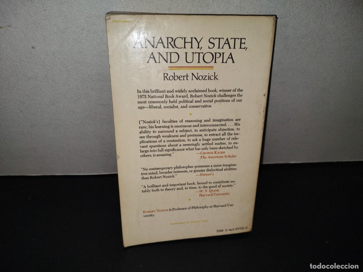 Libros de segunda mano: 218- Anarchy, State And Utopia - Robert Nozick - Foto 4