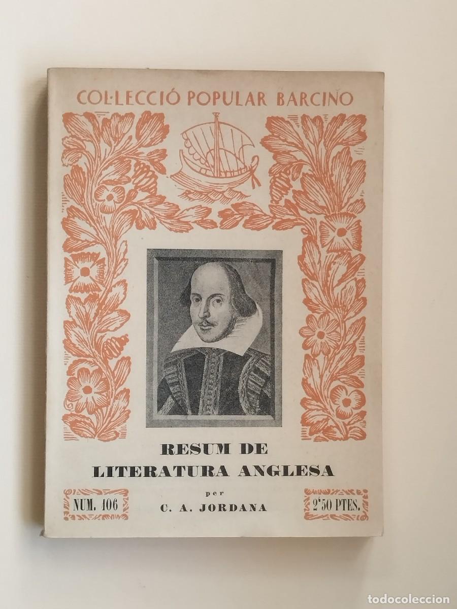 Libros de segunda mano: Resum de literatura anglesa - Foto 1