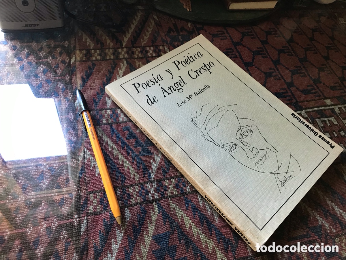 Libros de segunda mano: Poes&iacute;a y po&eacute;tica de Angel Crespo. Jos&eacute; M&ordf; Balcells. Prensa universitaria