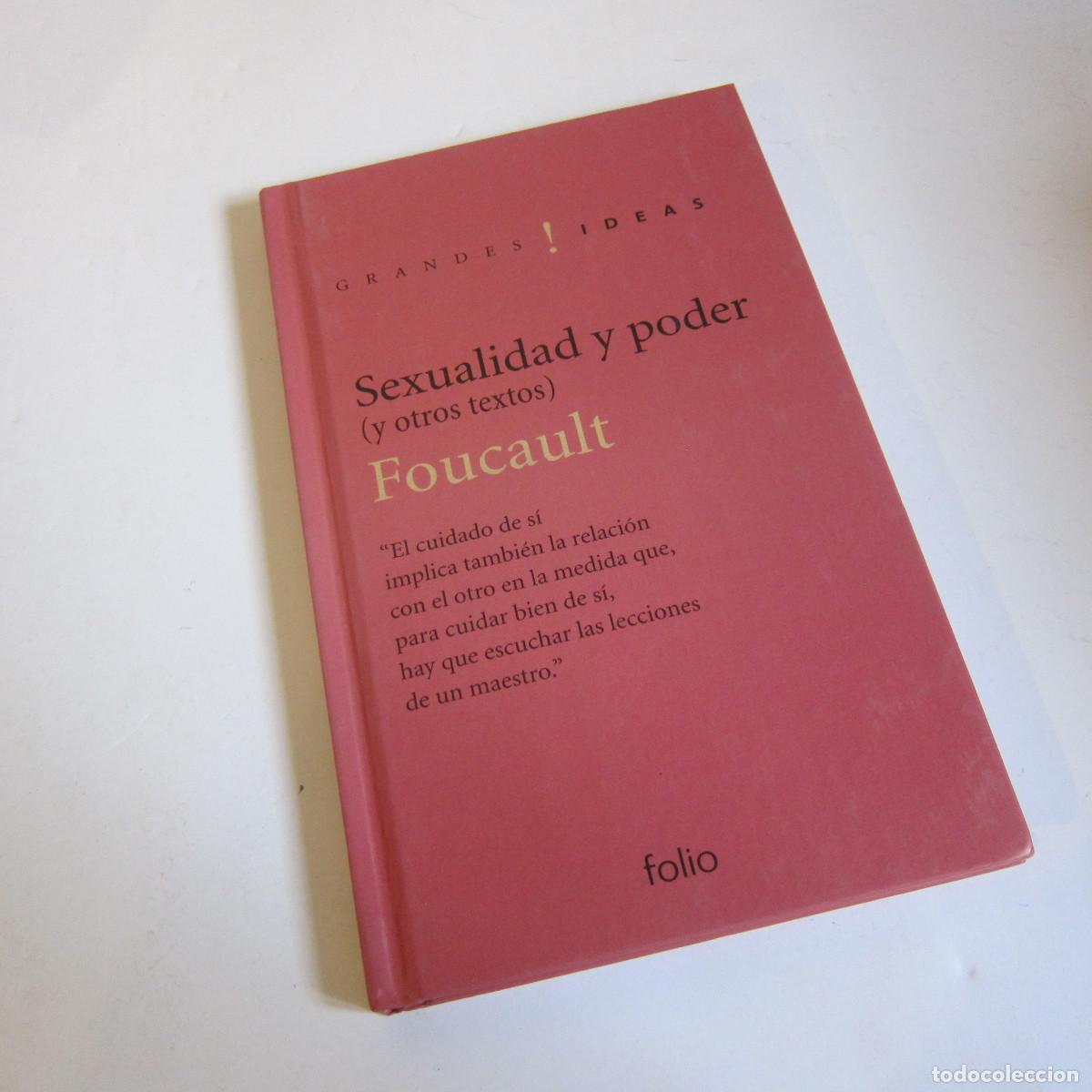 Libros de segunda mano: SEXUALIDAD Y PODER - FOUCAULT (FOLIO) ENSAYO - Foto 1