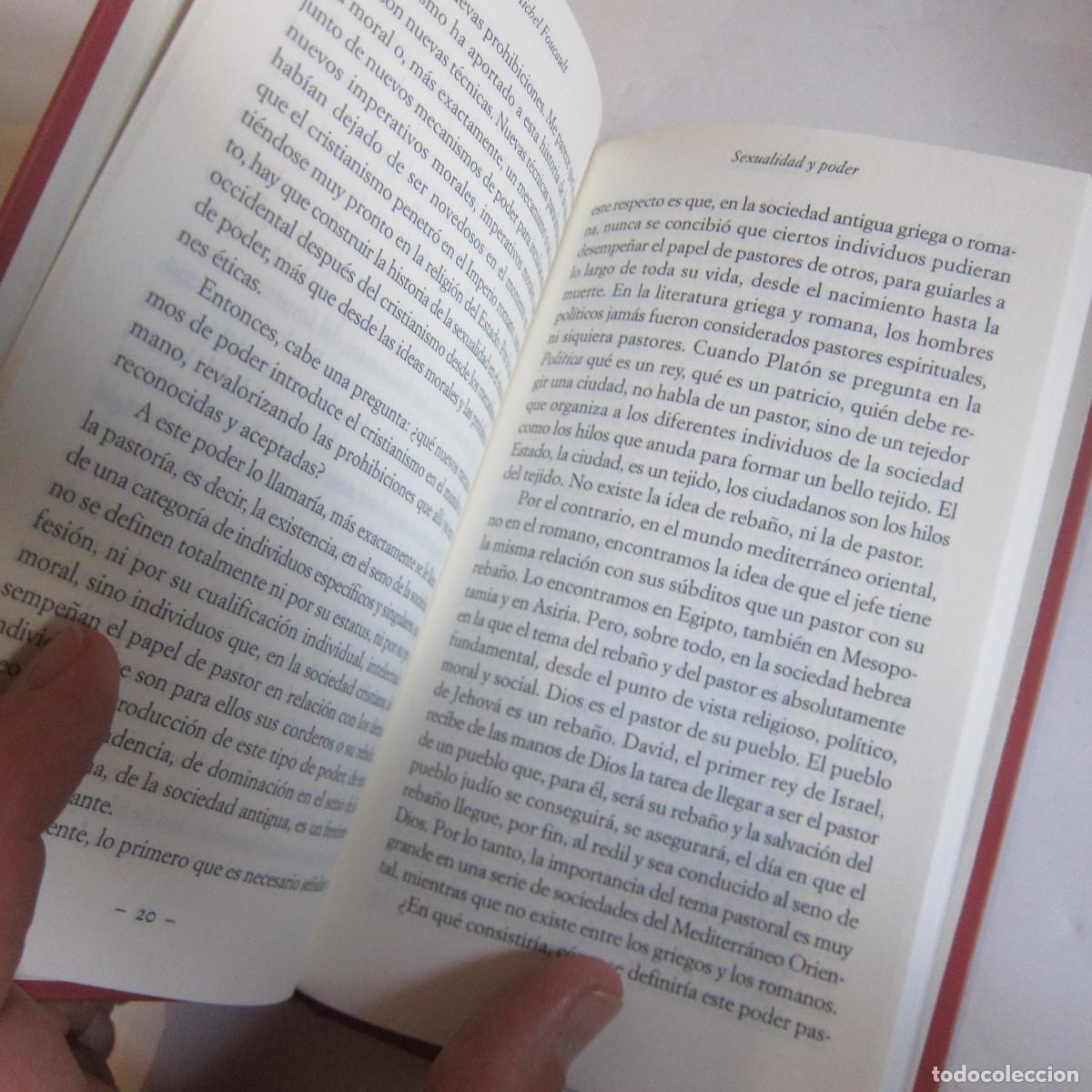 Libros de segunda mano: SEXUALIDAD Y PODER - FOUCAULT (FOLIO) ENSAYO - Foto 3