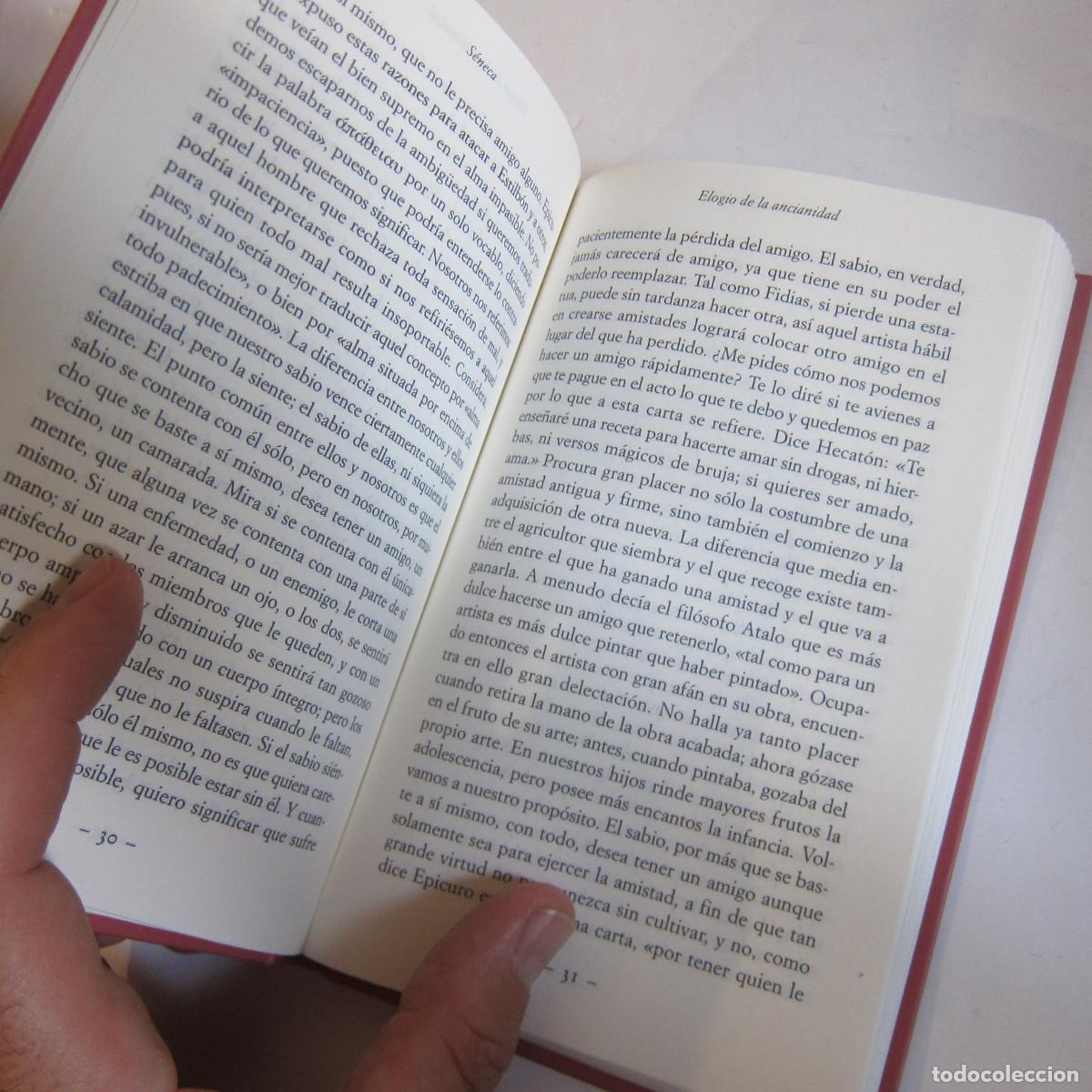 Libros de segunda mano: ELOGIO DE LA ANCIANIDAD - S&Eacute;NECA (FOLIO) ENSAYO - Foto 4