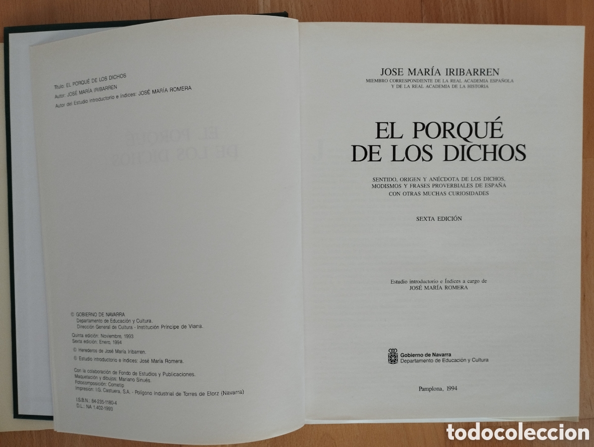 Libros de segunda mano: El por qu&eacute; de los dichos - Foto 5