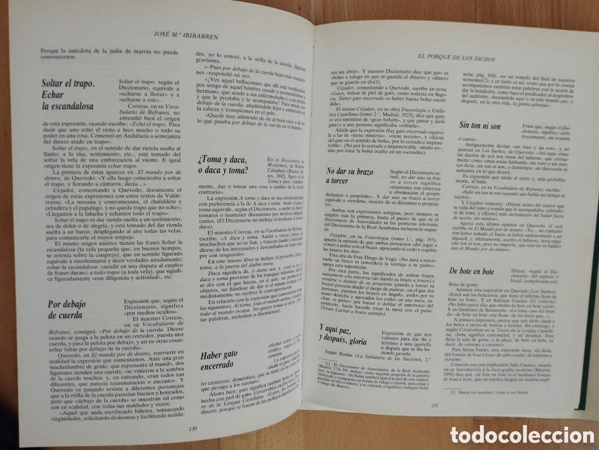 Libros de segunda mano: El por qu&eacute; de los dichos - Foto 6