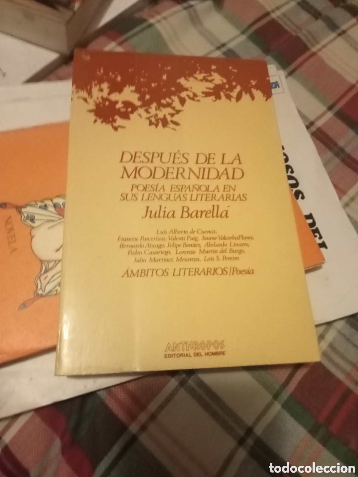 Libros de segunda mano: Despu&eacute;s de la modernidad...Anthropos 1987