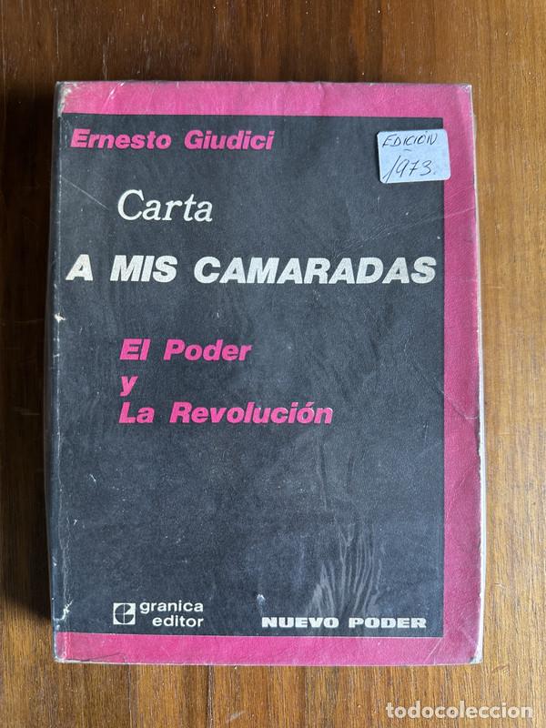 Libros de segunda mano: Carta a mis camaradas - Giudici Ernesto